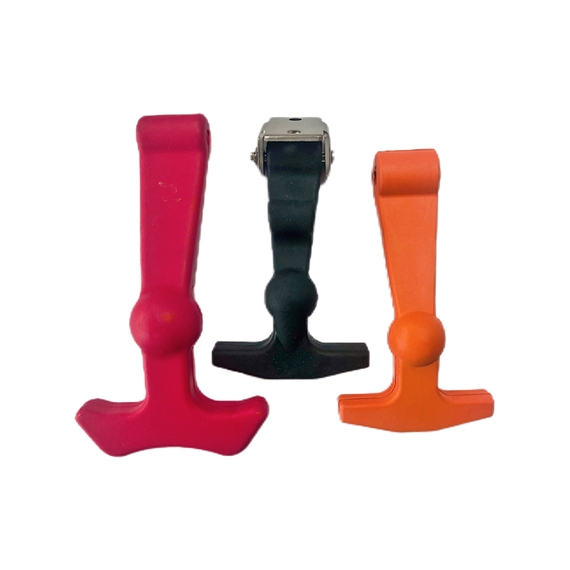 Poignée en caoutchouc ， verrouillage de porte, verrouillage du tiroir